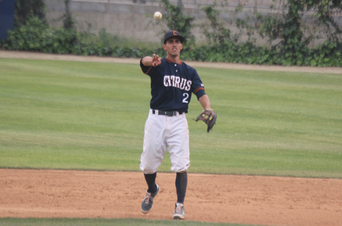 Freshman Brett Shewmaker went 2 for 3 with an RBI in Citrus' win over LA Valley. Photo By: Robert Lopez