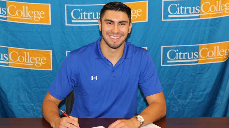 Sophomore Brennan Piceno has accepted a scholarship offer with Cal State San Marcos. 