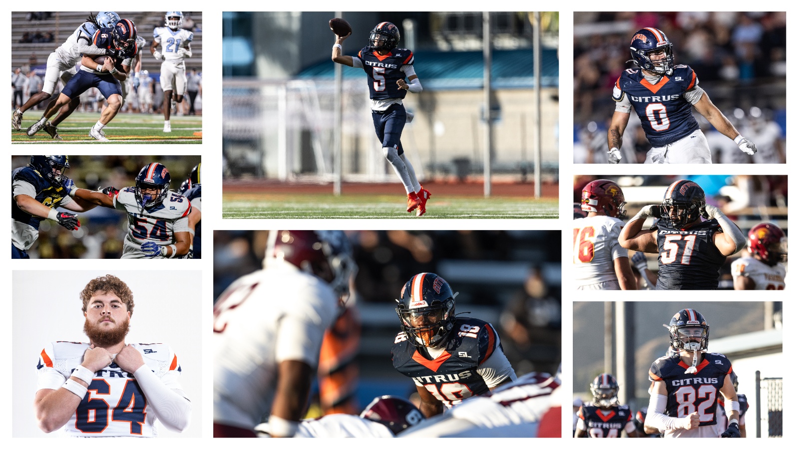 Eight Citrus Football Athletes Earn Opportunities at Four-Year Institutions