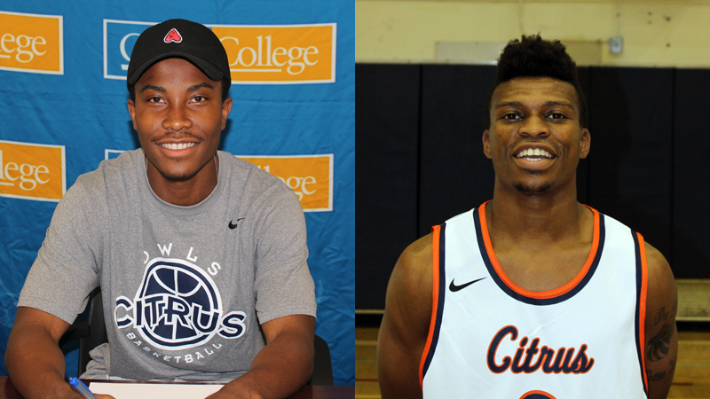Sophomores Jordan McNellys (left) and Caleb Richey (right) are the most recent Owls to make their decisions regarding four-year colleges.