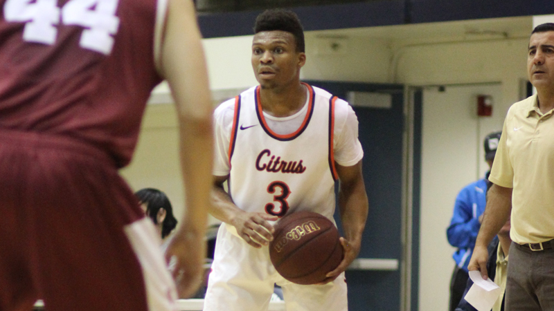 Sophomore point guard Caleb Richey had 21 points, handed out seven assists, and committed zero turnovers. Photo By: Megan McCullough