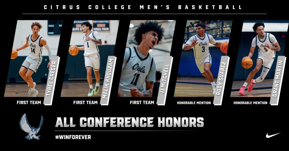 Lauer, Five Owls Earn All-WSC Honors