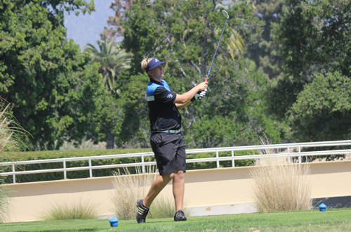 Freshman Tyler Bliss shot a 76 at the WSC Glendale Event on Monday.
