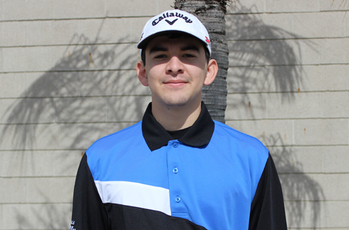 Freshman Charles Ornelas shot a team leading 77 at the WSC Event hosted by Ventura College.