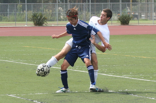 Freshman Shusuke Kajiwara scored Citrus' lone goal on Friday afternoon. Photo By: Jerrika Ramirez