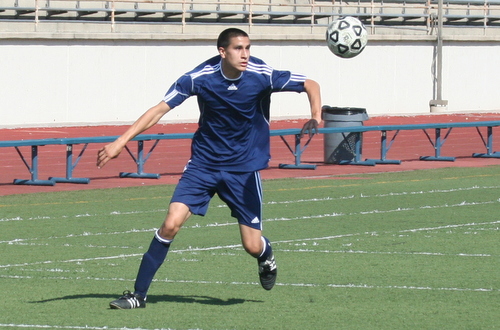 Freshman Dylan Kiss, had Citrus' only goal at LA Mission on Friday.