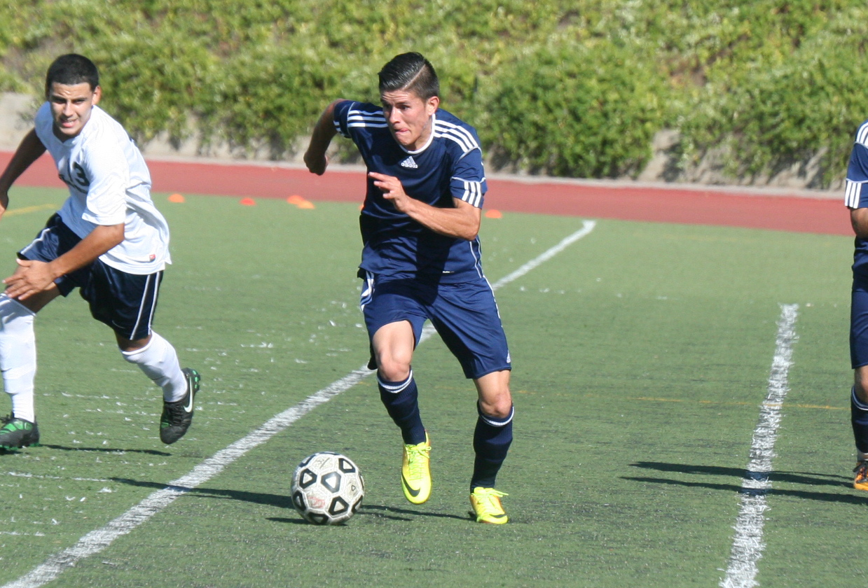 Freshman Antonio Bernal scored a pair of goals in Citrus' big 4-0 win over Moorpark.