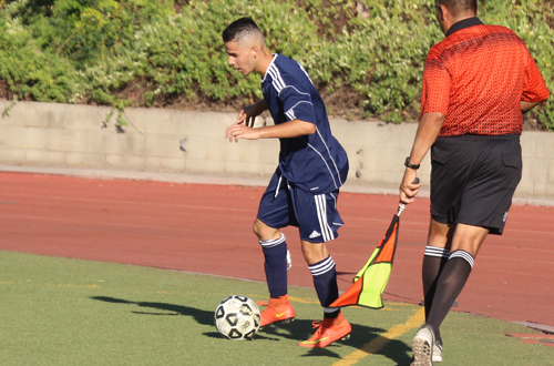 Freshman Erick Romo scored twice in Citrus' 2-3 loss to Oxnard.