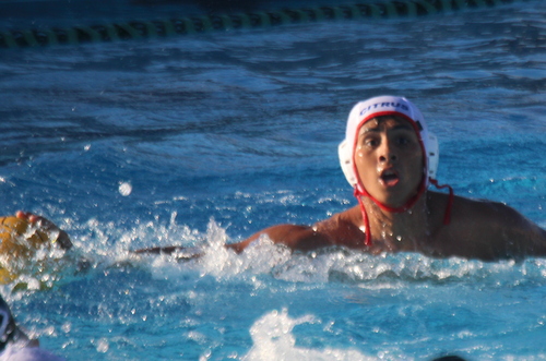 Sophomore Charles Ortega had six goals against Cuesta. Photo By: Natalia Ponce
