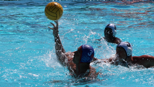 Freshman Jonathan Wong nine total goals during the first day of the 2016 Mt. SAC Tournament, including eight in the Owls setback to Palomar alone. Photo By: Grazia Watkins