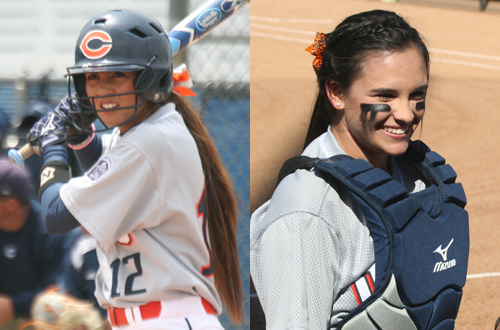 Sophomores Angela Aguinaga (left) and Rebecca Ireland (right) will be matriculating this Fall.