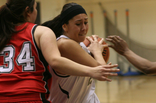 Sophomore Nicole Zugasti was named this week's WSC South Player of the Week. Photo By:  Jerrika Ramirez.