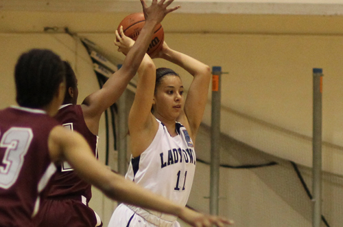 Sophomore Vanessa Garcia scored 11 points, grabbed three rebounds, recorded a steal, and most importantly no turnovers in Citrus' loss at West LA. Photo By: Halayna De Avila