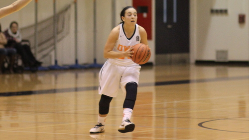 Sophomore Natalie Gutierrez had a team high 14 points in Citrus' loss to LA Valley. Photo By: Halayna De Avila