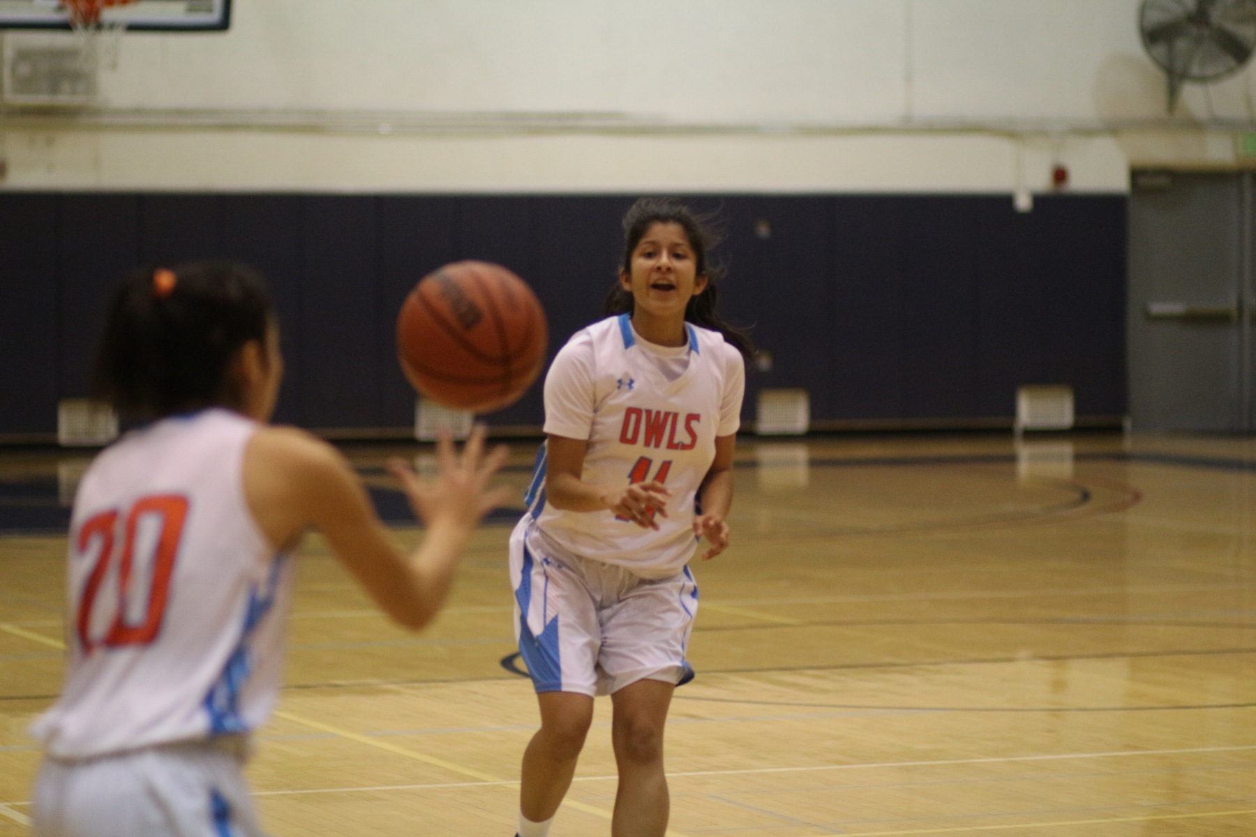 Sophomore Jasmine Meza was Citrus' leading scorer in the Owls OT loss to Barstow. Photo By: Grazia Watkins