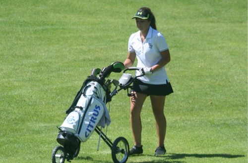 Freshman Kandace Delgado finished one stroke away from qualifying for the SoCal Championships.
