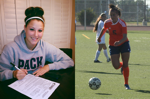 Freshman Kacie Licata has signed a scholarship offer with Colorado State University-Pueblo.