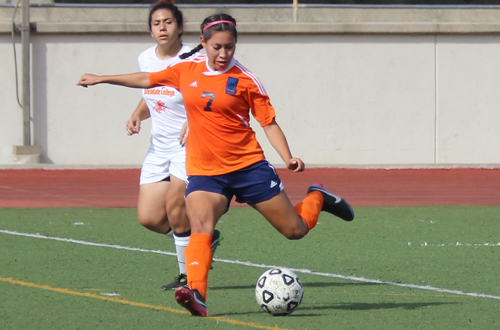 Sophomore Cindy Ramirez broke the single season assist record in Citrus' 3-0 win over Glendale.