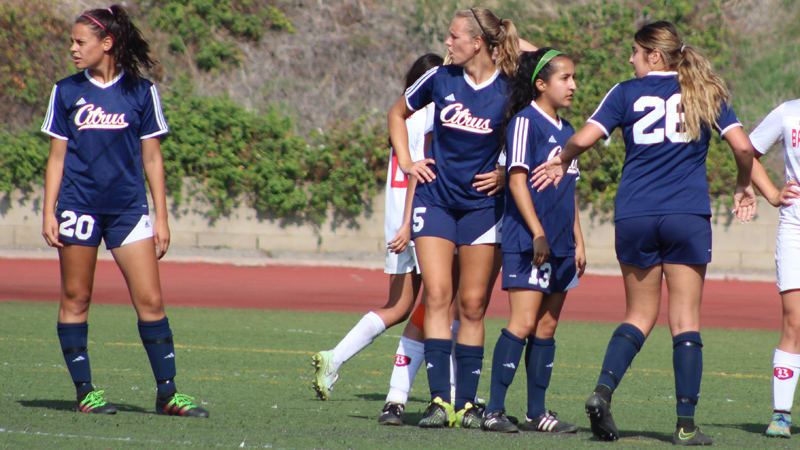 The Citrus College Women's Soccer team closed out their 2016 season with a dissapointing 1-0 loss at Victor Valley College.