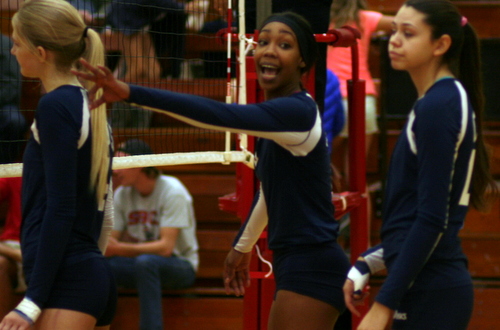 Freshman Danielle Hundley had a match high 21 kills, in Citrus' four set loss at Santa Barbara.