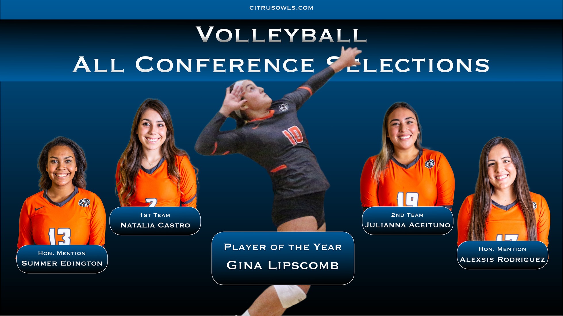 All Conference Volleyball Players Announced