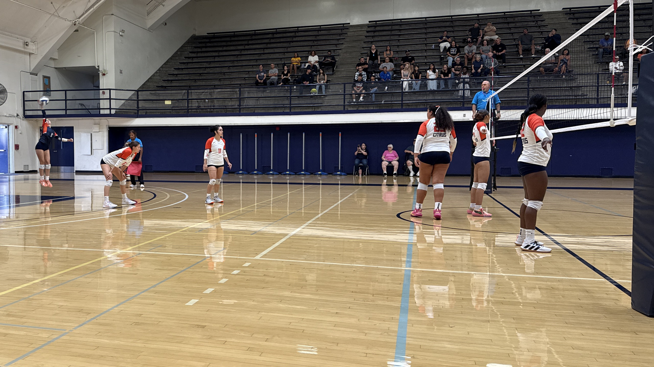 Owls Battle but Fall to No. 9 Santa Monica in Straight Sets