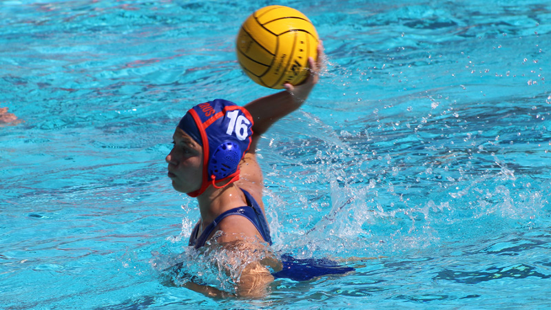 Freshman Chloe Barrocas scored five of Citrus' 10 goals, including the game winner with 1:01 to go in the Owls' big win over Orange Coast College. Photo By: Grazia Watkins