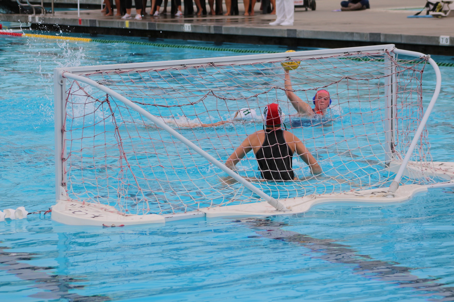 Cameron Schween fires a shot.